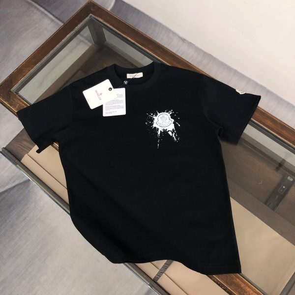 designer,replica,clothing,fake,1:1,lv,luxury,high quality MONCLER Summer New Crew Neck Short-Sleeve T-Shirt (6CQ70Z)