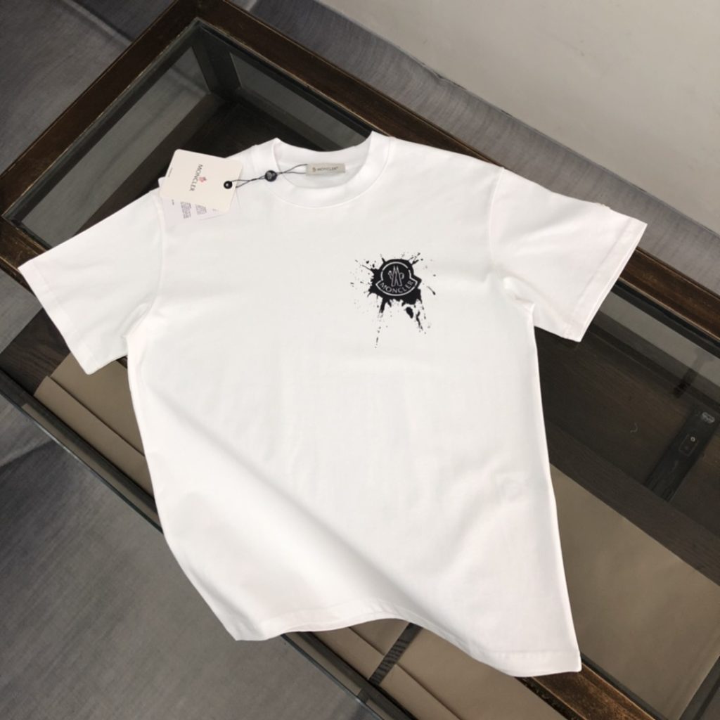 designer,replica,clothing,fake,1:1,lv,luxury,high quality MONCLER Summer New Crew Neck Short-Sleeve T-Shirt (TK4ZB6)