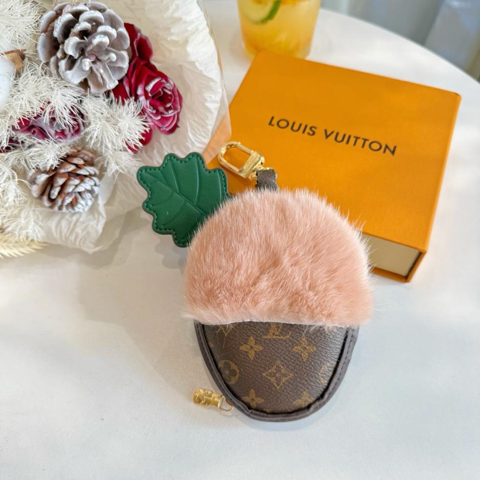 designer,replica,clothing,fake,1:1,lv,luxury,high quality LV Chestnut Coin Purse, Bag Charm, Bag Accessory (Z253MK)