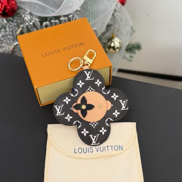 designer,replica,clothing,fake,1:1,lv,luxury,high quality Vivienne Head MONOGRAM MIRROR keychain, Louis Vuitton, made of PU material. (LM718V)