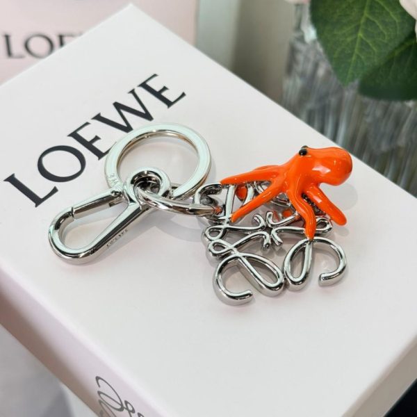 designer,replica,clothing,fake,1:1,lv,luxury,high quality LOEWE x suna fujita collaboration new octopus keychain/bag charm (21AIN9)