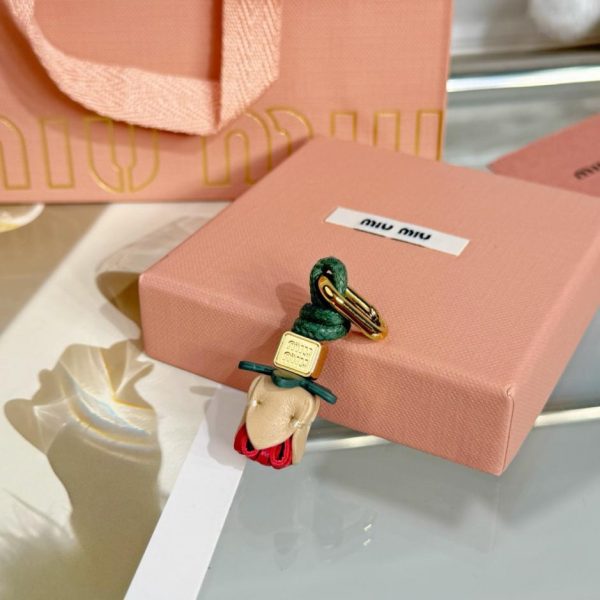 designer,replica,clothing,fake,1:1,lv,luxury,high quality New MIUMIU Mini Rose Flower Shoe Accessory (BBYFTM)