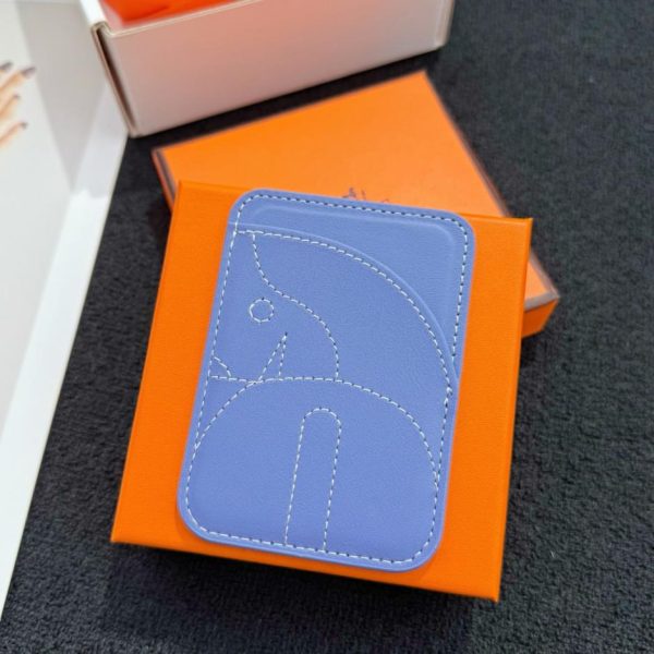 designer,replica,clothing,fake,1:1,lv,luxury,high quality New HERMES MagSafe Magnetic Card Holder (3LF45E)
