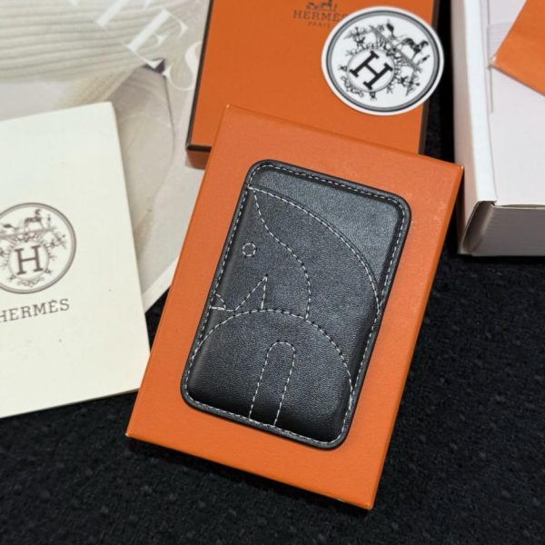 designer,replica,clothing,fake,1:1,lv,luxury,high quality New HERMES MagSafe Magnetic Card Holder (5YO4IS)