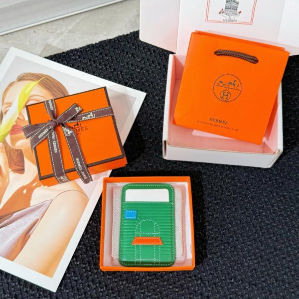 designer,replica,clothing,fake,1:1,lv,luxury,high quality New HERMES MagSafe Magnetic Card Holder (LHZKYX)