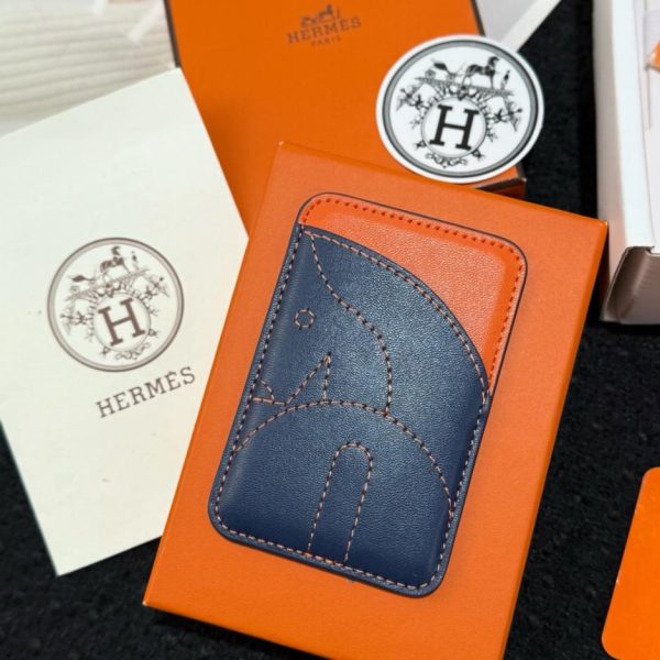 designer,replica,clothing,fake,1:1,lv,luxury,high quality New HERMES MagSafe Magnetic Card Holder (NCN9CR)