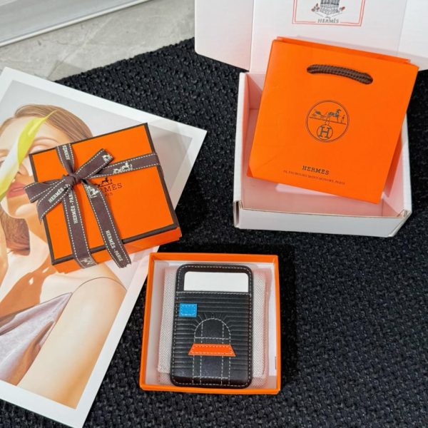 designer,replica,clothing,fake,1:1,lv,luxury,high quality New HERMES MagSafe Magnetic Card Holder (RC4SSM)