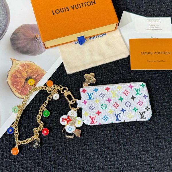 designer,replica,clothing,fake,1:1,lv,luxury,high quality Louis Vuitton Takashi Murakami collaboration coin purse (V8L2A1)