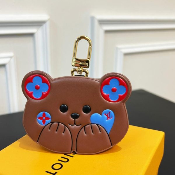 designer,replica,clothing,fake,1:1,lv,luxury,high quality Louis Vuitton Bear Earphone Bag Charm (7Y2DRJ)