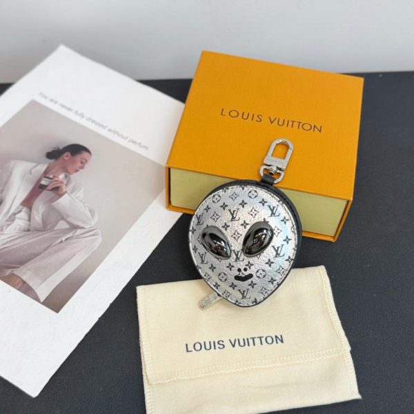 designer,replica,clothing,fake,1:1,lv,luxury,high quality New product M02429 Louis Vuitton Alien Headphone Case Charm (SIV43X)