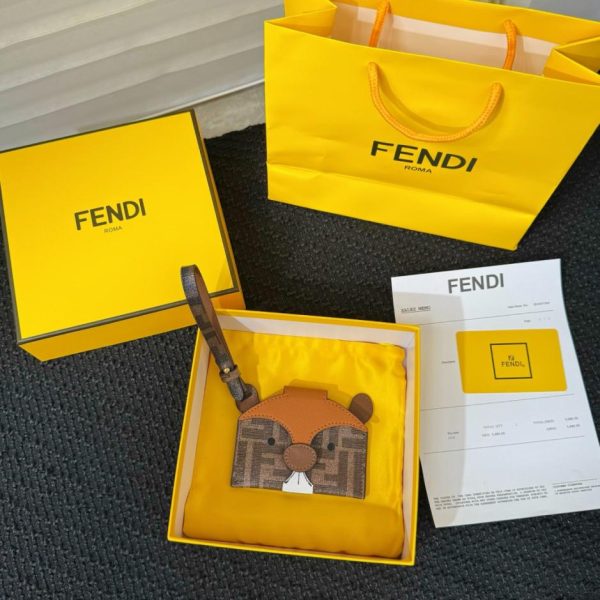designer,replica,clothing,fake,1:1,lv,luxury,high quality New Fendi Animal Series Card Holder (JCBTZ0)