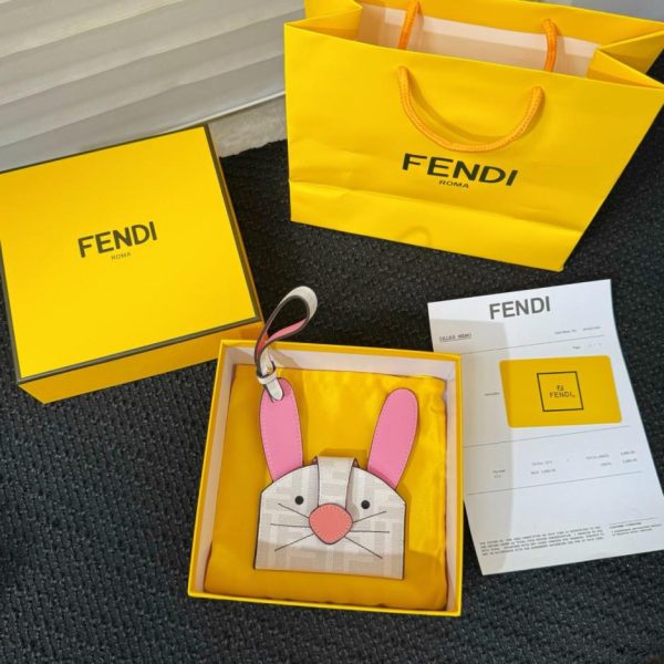 designer,replica,clothing,fake,1:1,lv,luxury,high quality New Fendi Animal Series Card Holder (KN19WI)
