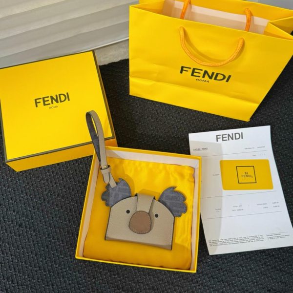 designer,replica,clothing,fake,1:1,lv,luxury,high quality New Fendi Animal Series Card Holder (NEX69R)