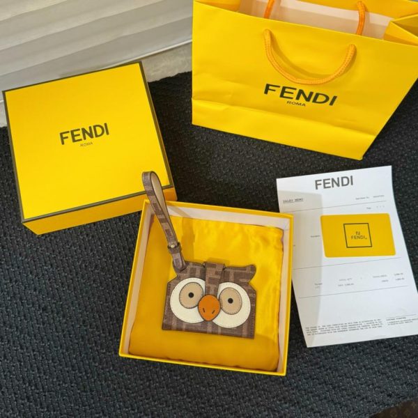 designer,replica,clothing,fake,1:1,lv,luxury,high quality New Fendi Animal Series Card Holder (QKSWZ2)