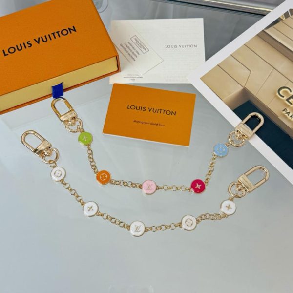 designer,replica,clothing,fake,1:1,lv,luxury,high quality LV keychains, beaded bag charms, bag chains, Spring Street bag accessories and keychains (WXNCH2)