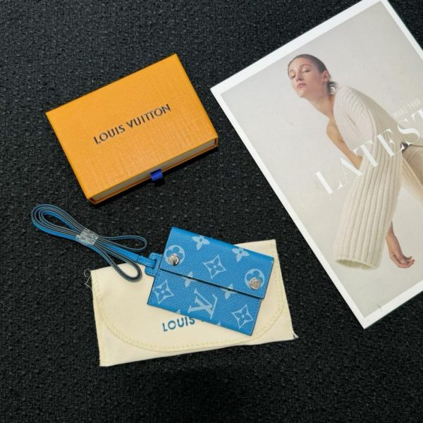 designer,replica,clothing,fake,1:1,lv,luxury,high quality New product M83153LV lanyard-style business card holder (G5QWY3)
