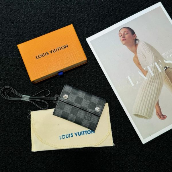 designer,replica,clothing,fake,1:1,lv,luxury,high quality New product M83153LV lanyard-style business card holder (YBIIS3)