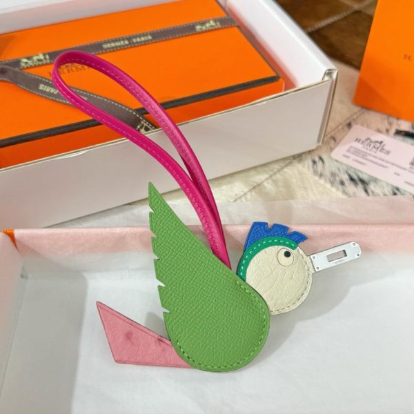 designer,replica,clothing,fake,1:1,lv,luxury,high quality New Hermes Bird charm for Hermes crocodile and bird bag (N5ZB6R)