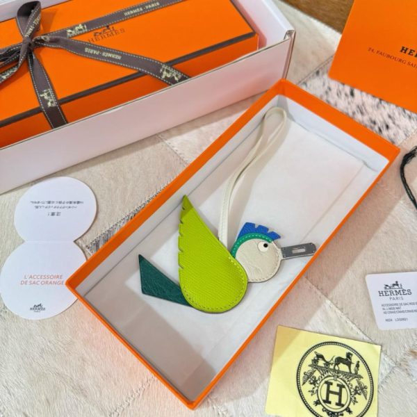 designer,replica,clothing,fake,1:1,lv,luxury,high quality New Hermes Bird charm for Hermes crocodile and bird bag (XA98AX)