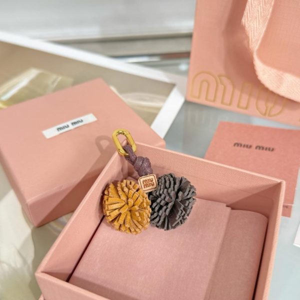 designer,replica,clothing,fake,1:1,lv,luxury,high quality MIUMIU Flower Bag Charm (CIWZIM)