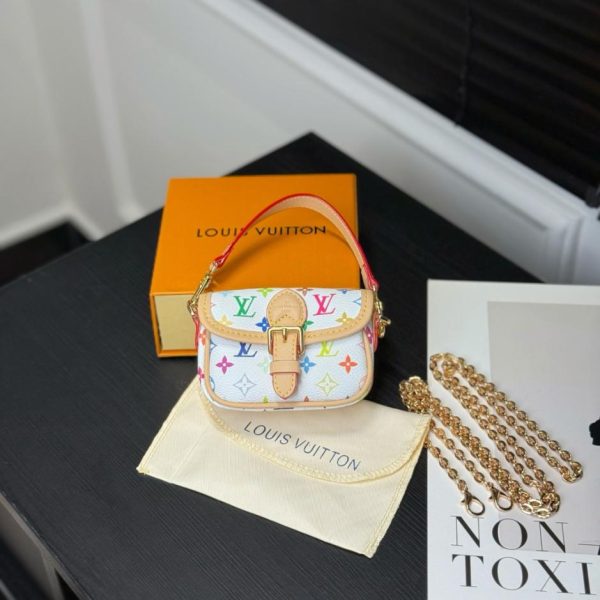 designer,replica,clothing,fake,1:1,lv,luxury,high quality New LV NANO DIANE Mini Baguette Bag (NLLT8M)