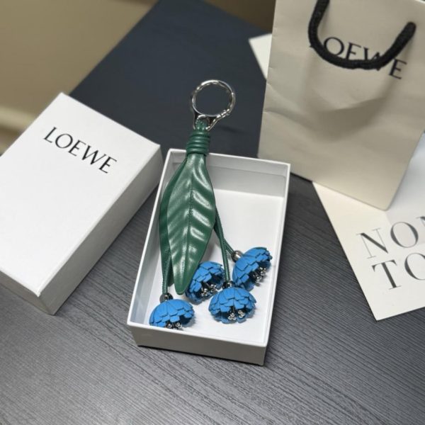 designer,replica,clothing,fake,1:1,lv,luxury,high quality Loewe Spring/Summer Blue Floral Pendant (BKGEFW)