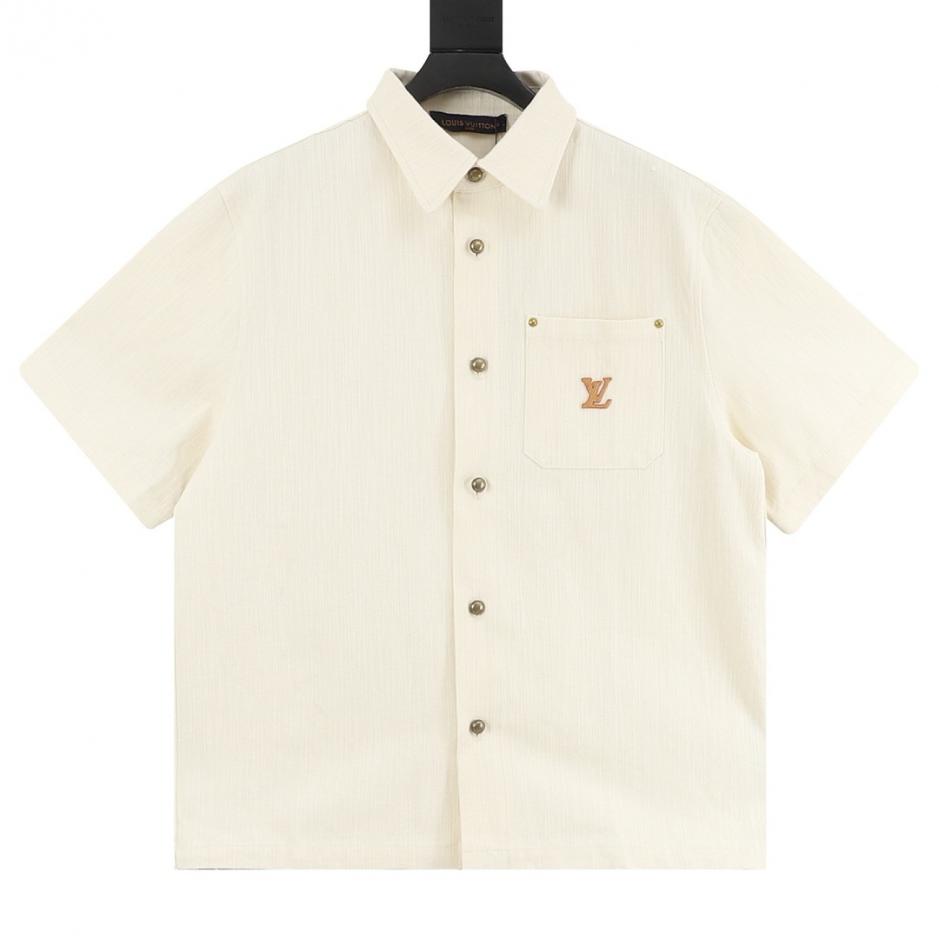 designer,replica,clothing,fake,1:1,lv,luxury,high quality LOUIS VUITTON Leather-Blend Short-Sleeve Shirt (CQ336) designer,replica,clothing,fake,1:1,lv,luxury,high quality LOUIS VUITTON Leather-Blend Short-Sleeve Shirt (CQ336)