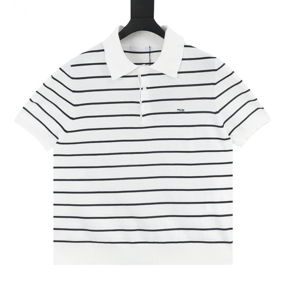 designer,replica,clothing,fake,1:1,lv,luxury,high quality PRADA Logo Striped Knit Short-Sleeve Polo Shirt (BFS9U) designer,replica,clothing,fake,1:1,lv,luxury,high quality PRADA Logo Striped Knit Short-Sleeve Polo Shirt (BFS9U)