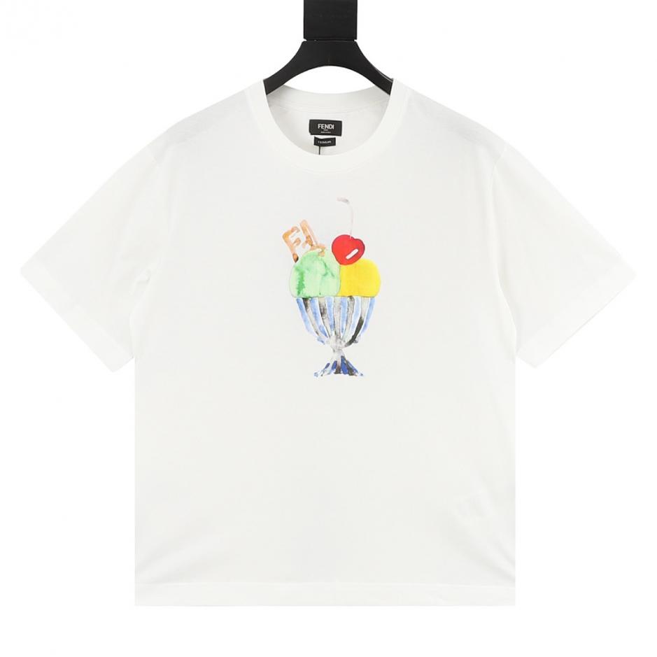 designer,replica,clothing,fake,1:1,lv,luxury,high quality Fendi Cherry Ice Cream Print Short-Sleeve T-Shirt (O98DG) designer,replica,clothing,fake,1:1,lv,luxury,high quality Fendi Cherry Ice Cream Print Short-Sleeve T-Shirt (O98DG)