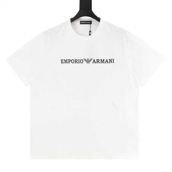 designer,replica,clothing,fake,1:1,lv,luxury,high quality ARMANI Classic Eagle Logo Short-Sleeve T-Shirt (J6UYC)
