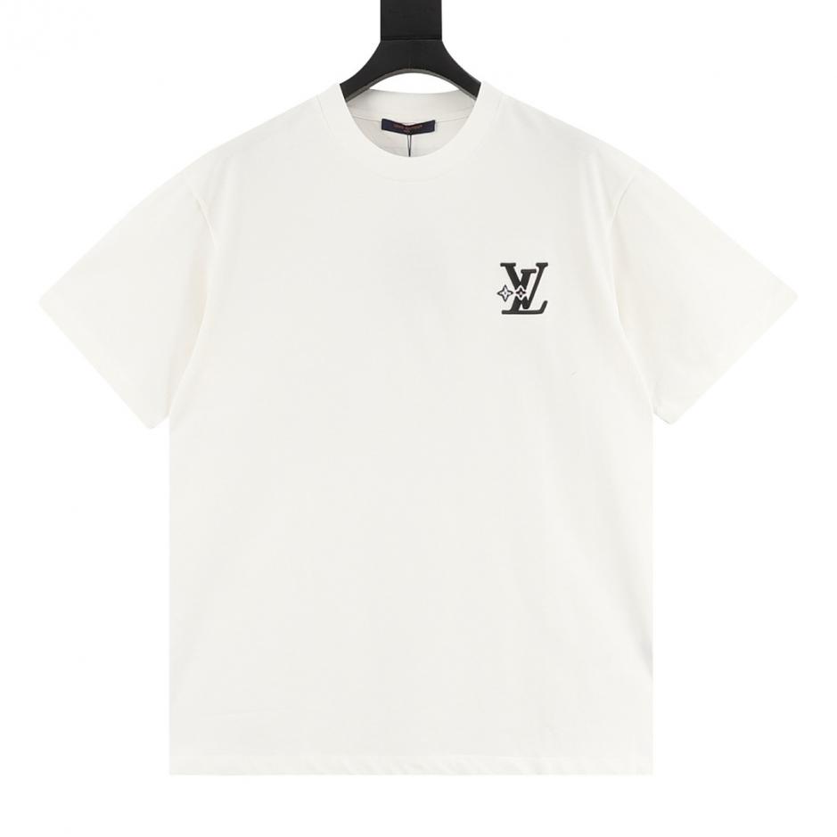designer,replica,clothing,fake,1:1,lv,luxury,high quality Louis Vuitton embroidered LV logo short-sleeved T-shirt (GM5JM) designer,replica,clothing,fake,1:1,lv,luxury,high quality Louis Vuitton embroidered LV logo short-sleeved T-shirt (GM5JM)