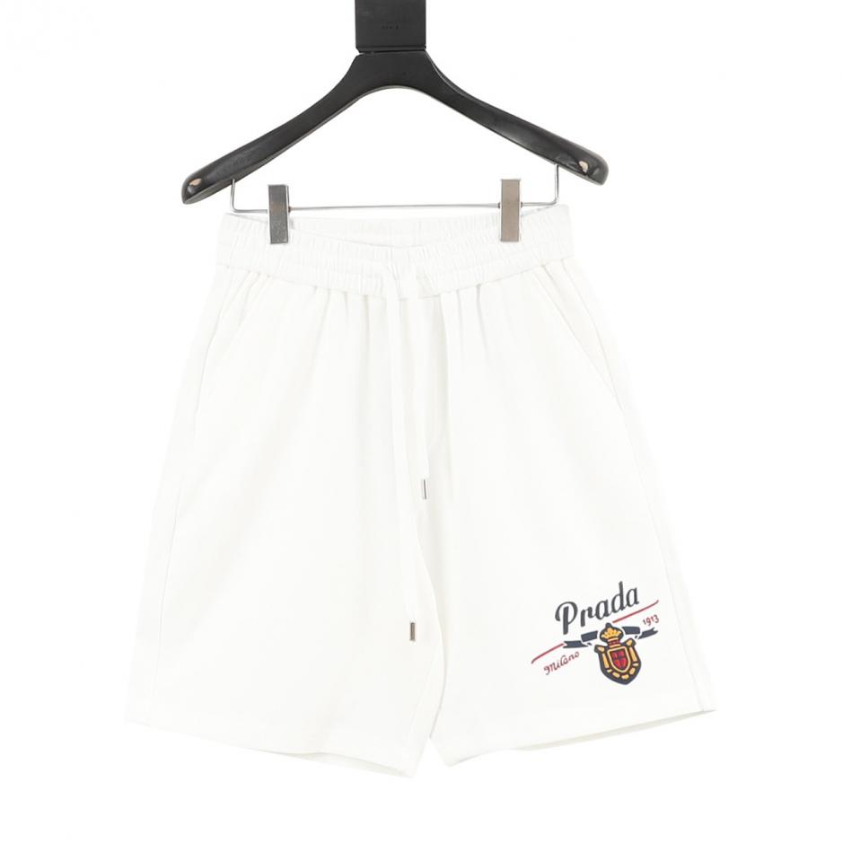 designer,replica,clothing,fake,1:1,lv,luxury,high quality Prada Badge Letter Embroidered Shorts (DGM4I) designer,replica,clothing,fake,1:1,lv,luxury,high quality Prada Badge Letter Embroidered Shorts (DGM4I)