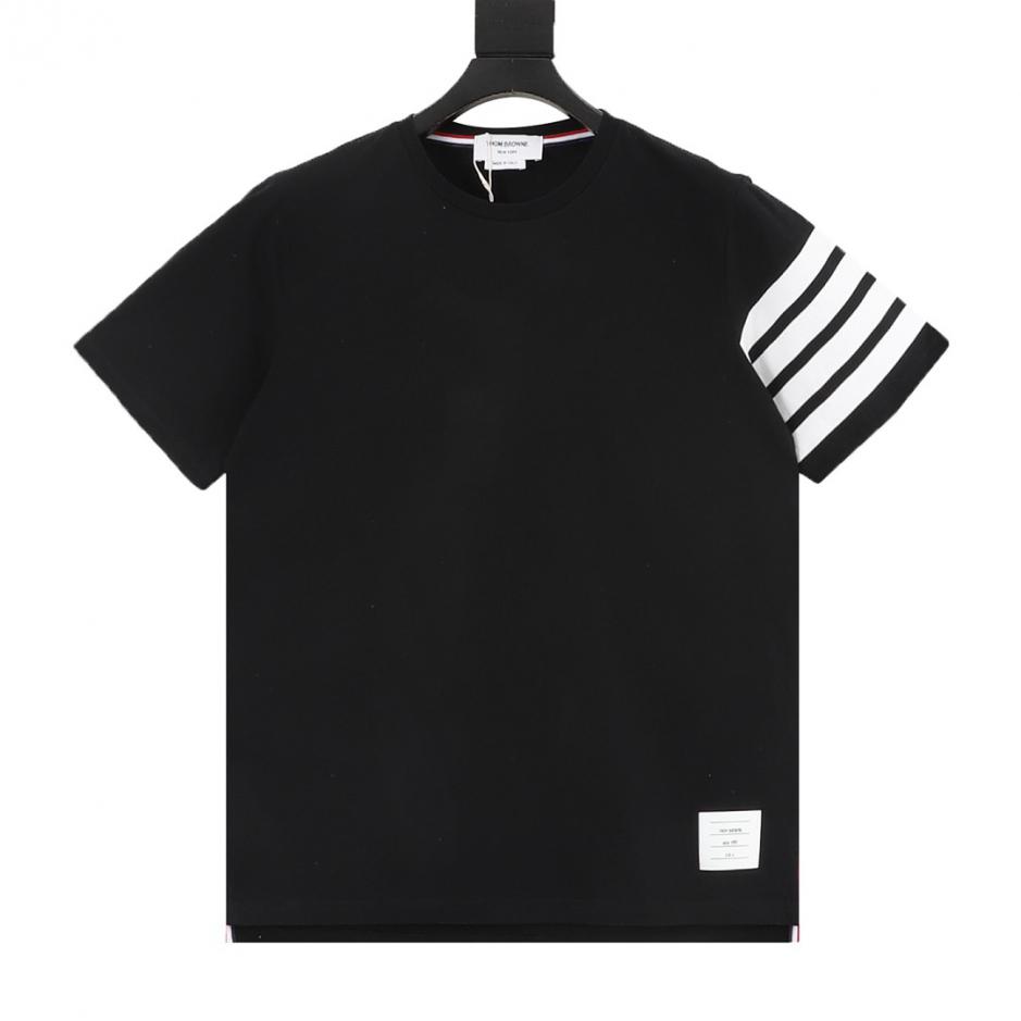 designer,replica,clothing,fake,1:1,lv,luxury,high quality Thom Browne TB 100% Cotton Plain Weave Crew Neck Yarn-Dyed Four-Stripe T-Shirt (YT4LJ) designer,replica,clothing,fake,1:1,lv,luxury,high quality Thom Browne TB 100% Cotton Plain Weave Crew Neck Yarn-Dyed Four-Stripe T-Shirt (YT4LJ)