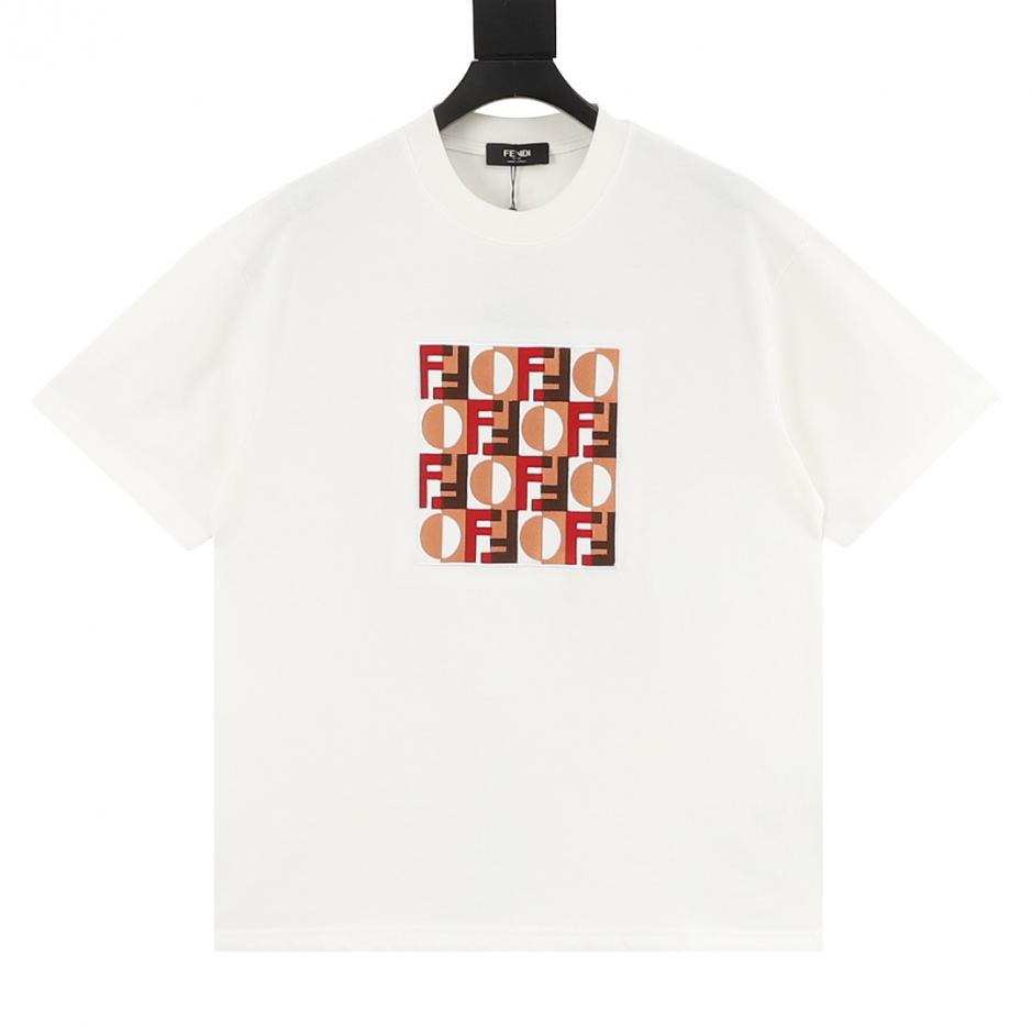 designer,replica,clothing,fake,1:1,lv,luxury,high quality Fendi Heavy-Duty Double F Square Embroidered Short-Sleeve T-Shirt (CWKKD) designer,replica,clothing,fake,1:1,lv,luxury,high quality Fendi Heavy-Duty Double F Square Embroidered Short-Sleeve T-Shirt (CWKKD)