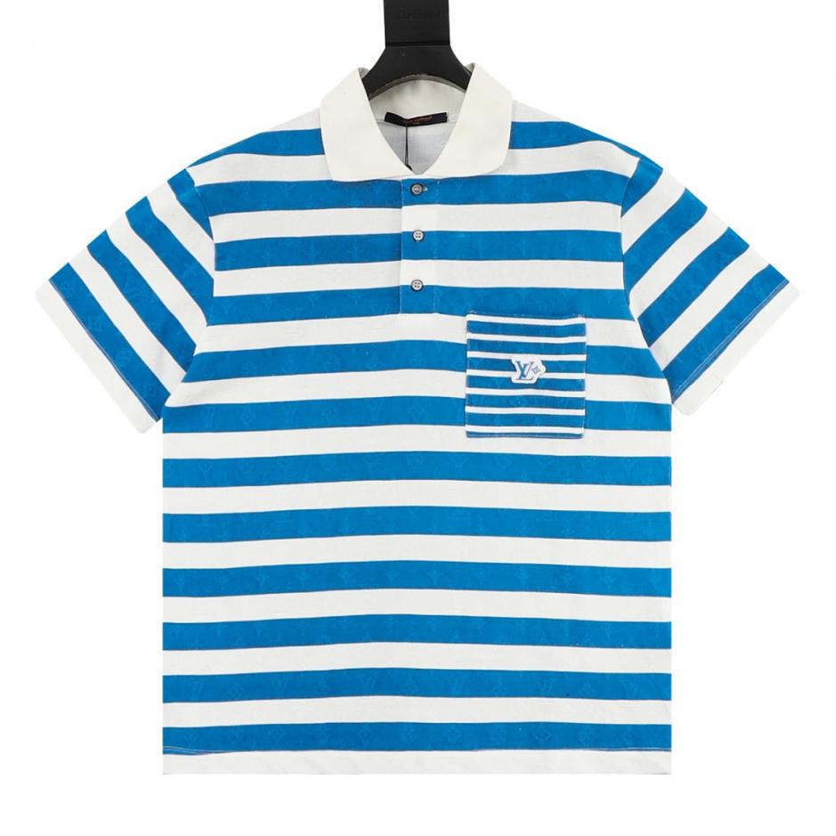 designer,replica,clothing,fake,1:1,lv,luxury,high quality LOUIS VUITTON Blue Striped Polo Shirt (2AVLD) designer,replica,clothing,fake,1:1,lv,luxury,high quality LOUIS VUITTON Blue Striped Polo Shirt (2AVLD)