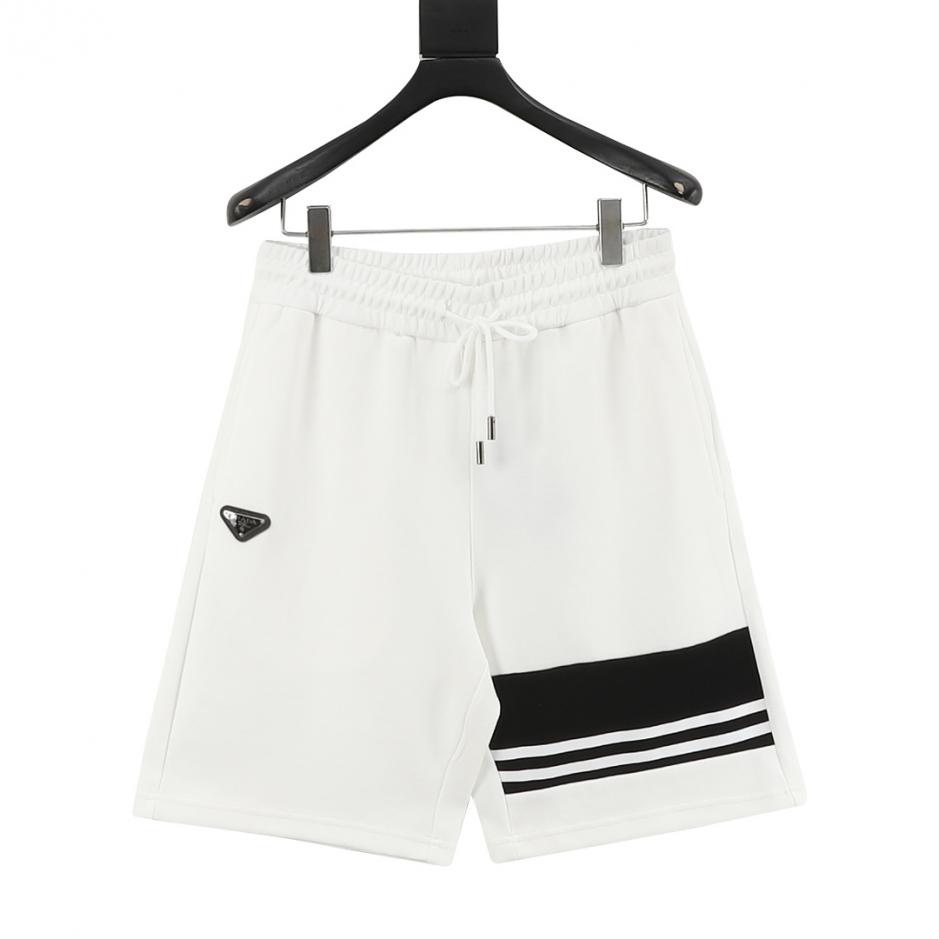 designer,replica,clothing,fake,1:1,lv,luxury,high quality Prada striped patchwork triangular logo-embellished shorts set (C17RC) designer,replica,clothing,fake,1:1,lv,luxury,high quality Prada striped patchwork triangular logo-embellished shorts set (C17RC)