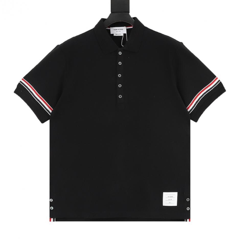 designer,replica,clothing,fake,1:1,lv,luxury,high quality Thom Browne polo shirt with honeycomb pattern and double sleeve label webbing (FRZ0A) made of pique fabric. designer,replica,clothing,fake,1:1,lv,luxury,high quality Thom Browne polo shirt with honeycomb pattern and double sleeve label webbing (FRZ0A) made of pique fabric.