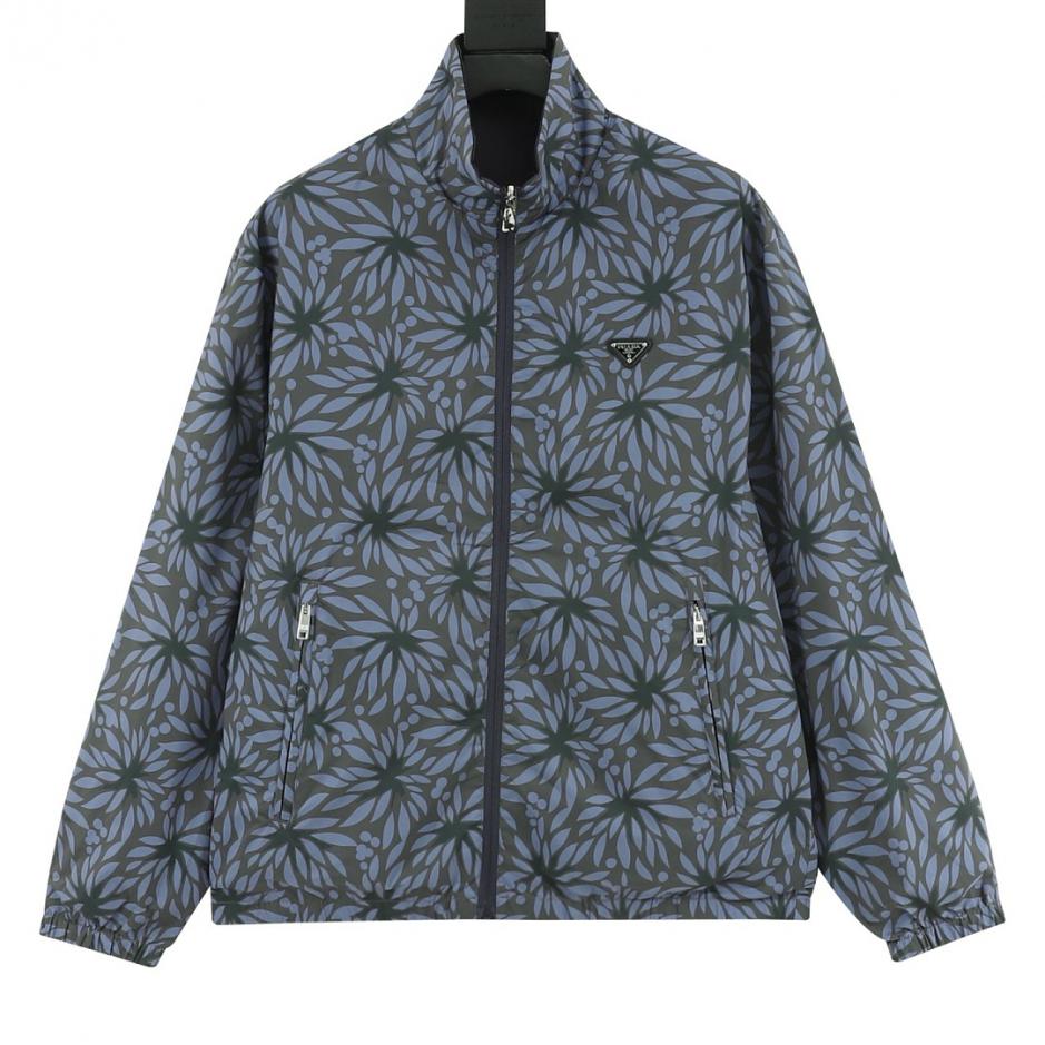 designer,replica,clothing,fake,1:1,lv,luxury,high quality PRADA Floral Digital Print Reversible Stand Collar Jacket (JSNGO) designer,replica,clothing,fake,1:1,lv,luxury,high quality PRADA Floral Digital Print Reversible Stand Collar Jacket (JSNGO)