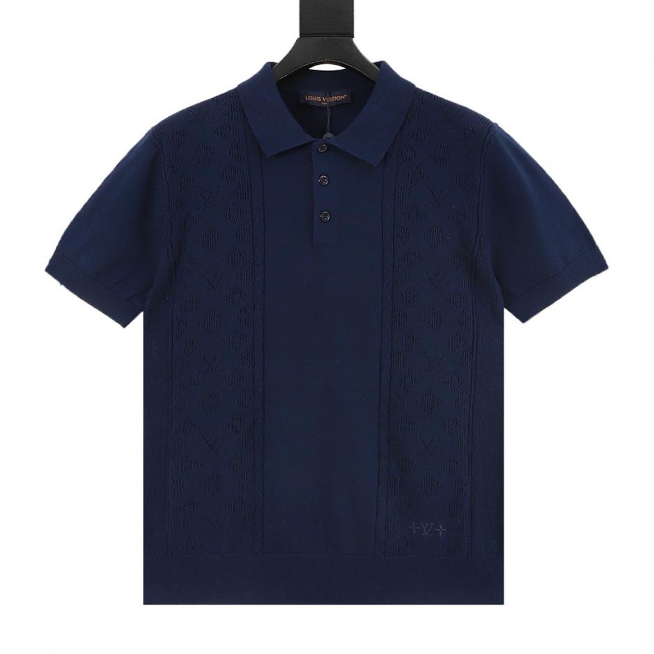 designer,replica,clothing,fake,1:1,lv,luxury,high quality Louis Vuitton openwork letter jacquard knit polo shirt (WD3T6) designer,replica,clothing,fake,1:1,lv,luxury,high quality Louis Vuitton openwork letter jacquard knit polo shirt (WD3T6)