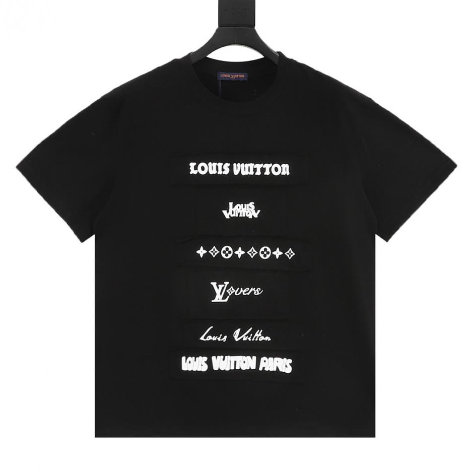 designer,replica,clothing,fake,1:1,lv,luxury,high quality LOUIS VUITTON Signature Patchwork Short-Sleeve T-Shirt (N2UNS) designer,replica,clothing,fake,1:1,lv,luxury,high quality LOUIS VUITTON Signature Patchwork Short-Sleeve T-Shirt (N2UNS)