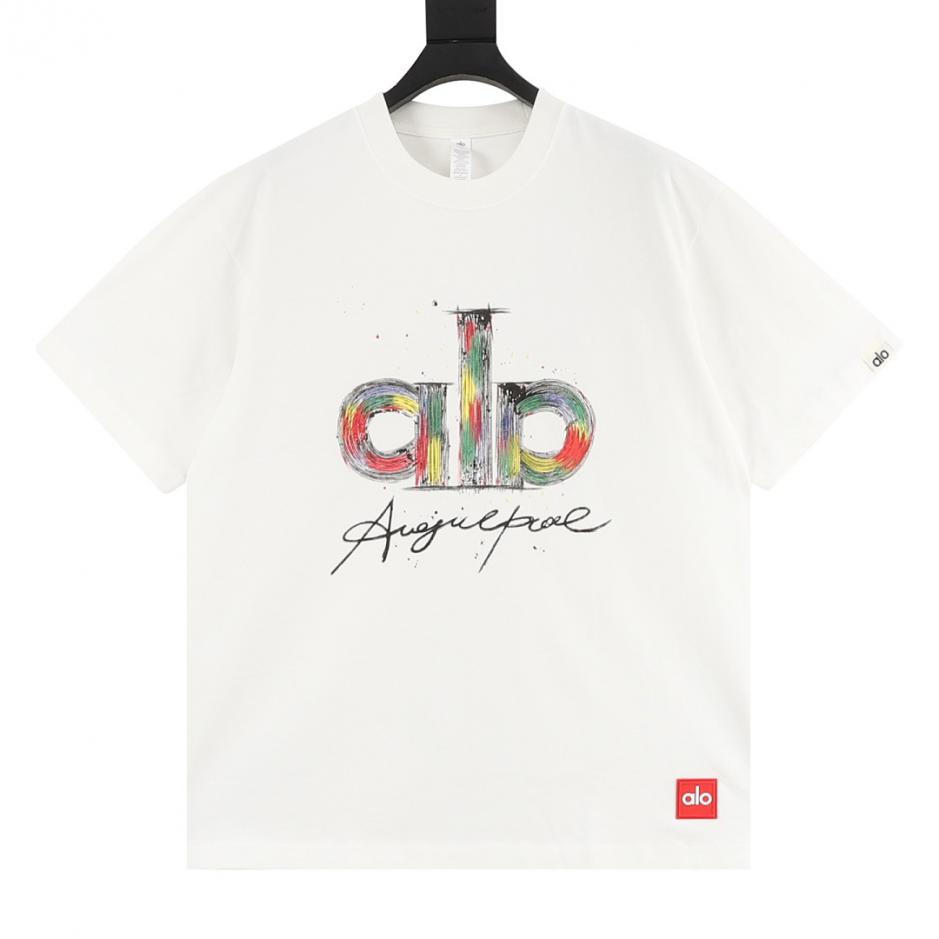 designer,replica,clothing,fake,1:1,lv,luxury,high quality ALO Rainbow Ink Splatter Oil Painting Graffiti Handwritten Signature Short-Sleeve T-Shirt (RLR7T) designer,replica,clothing,fake,1:1,lv,luxury,high quality ALO Rainbow Ink Splatter Oil Painting Graffiti Handwritten Signature Short-Sleeve T-Shirt (RLR7T)