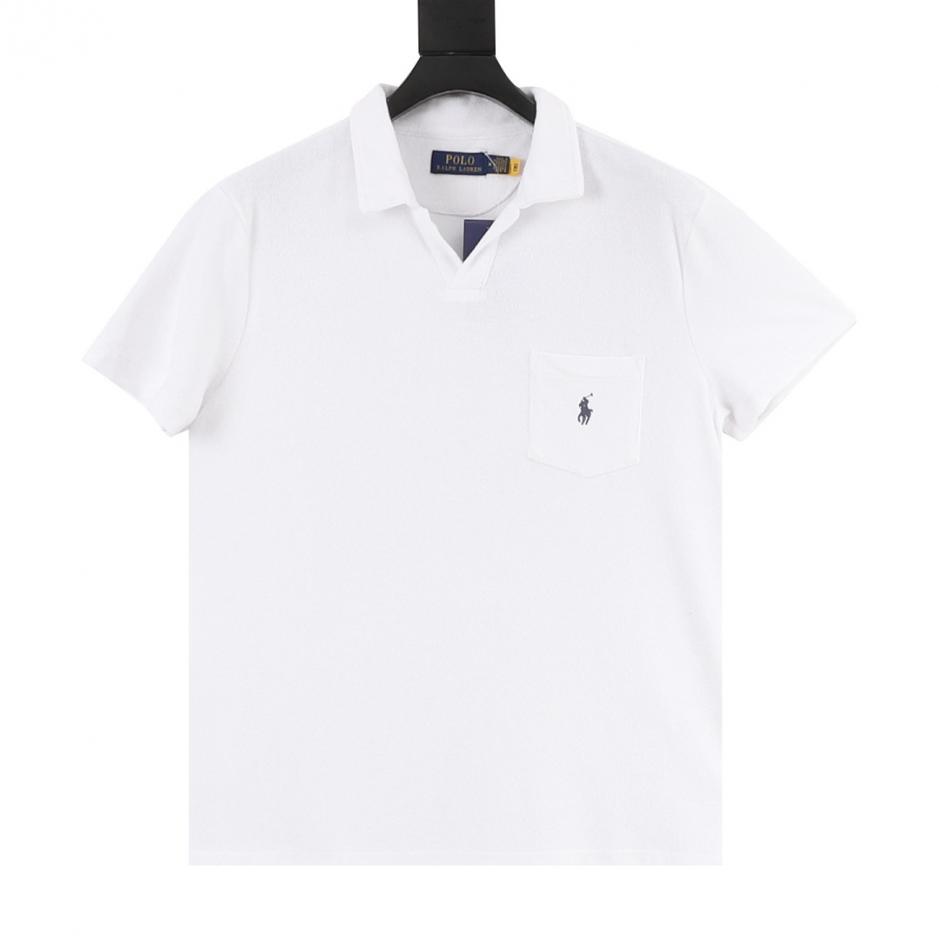 designer,replica,clothing,fake,1:1,lv,luxury,high quality Ralph Lauren terry cloth short-sleeved polo shirt with slit hem (ZQXNA) designer,replica,clothing,fake,1:1,lv,luxury,high quality Ralph Lauren terry cloth short-sleeved polo shirt with slit hem (ZQXNA)
