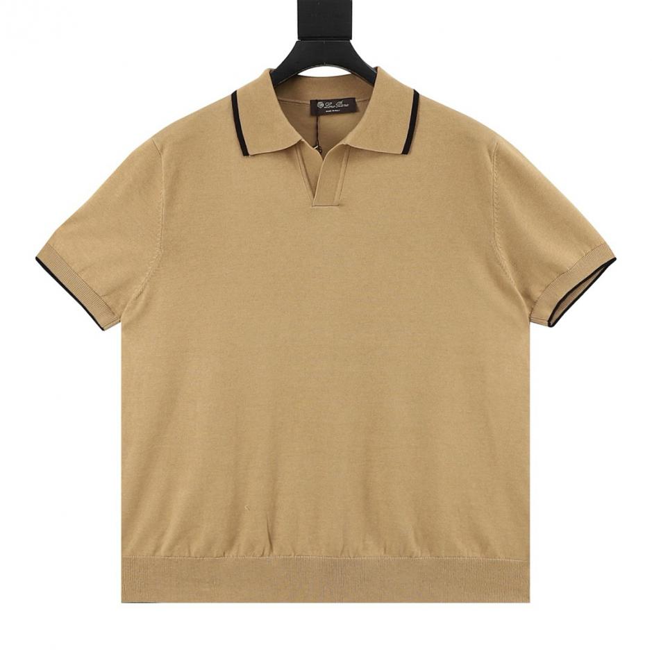 designer,replica,clothing,fake,1:1,lv,luxury,high quality Loro PianaLP Ribbon V-neck Polo Short-sleeved Shirt (H5DNO) designer,replica,clothing,fake,1:1,lv,luxury,high quality Loro PianaLP Ribbon V-neck Polo Short-sleeved Shirt (H5DNO)