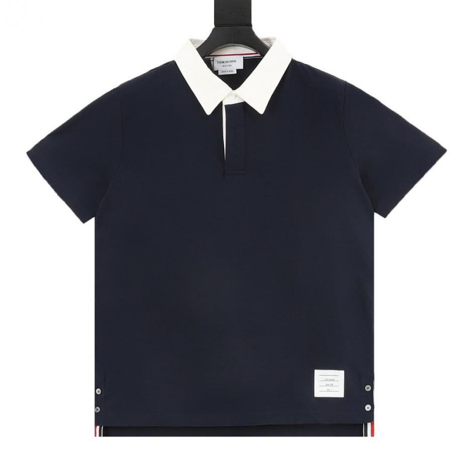 designer,replica,clothing,fake,1:1,lv,luxury,high quality Thom Browne Color-Blocked Collar Short-Sleeve Polo Shirt, Royal Blue (93718) designer,replica,clothing,fake,1:1,lv,luxury,high quality Thom Browne Color-Blocked Collar Short-Sleeve Polo Shirt, Royal Blue (93718)