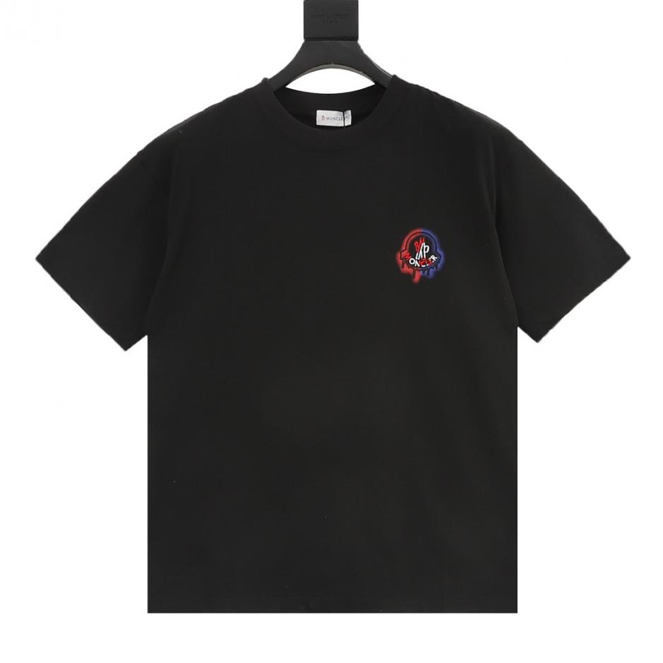 designer,replica,clothing,fake,1:1,lv,luxury,high quality Moncler short-sleeved shirt with contrasting color patchwork and large embroidered logo on the back (7SXS2) designer,replica,clothing,fake,1:1,lv,luxury,high quality Moncler short-sleeved shirt with contrasting color patchwork and large embroidered logo on the back (7SXS2)