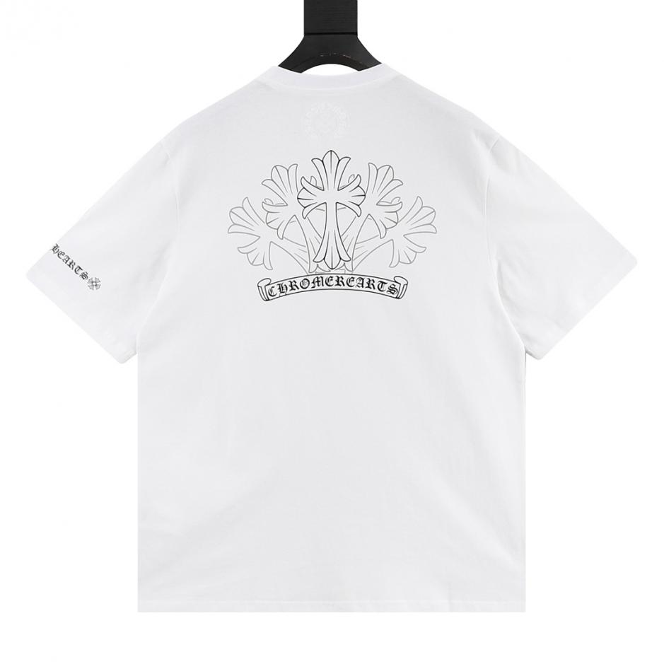 designer,replica,clothing,fake,1:1,lv,luxury,high quality Chrome Hearts Sketch Cross Print Short-Sleeve T-Shirt (ZMEMV) designer,replica,clothing,fake,1:1,lv,luxury,high quality Chrome Hearts Sketch Cross Print Short-Sleeve T-Shirt (ZMEMV)
