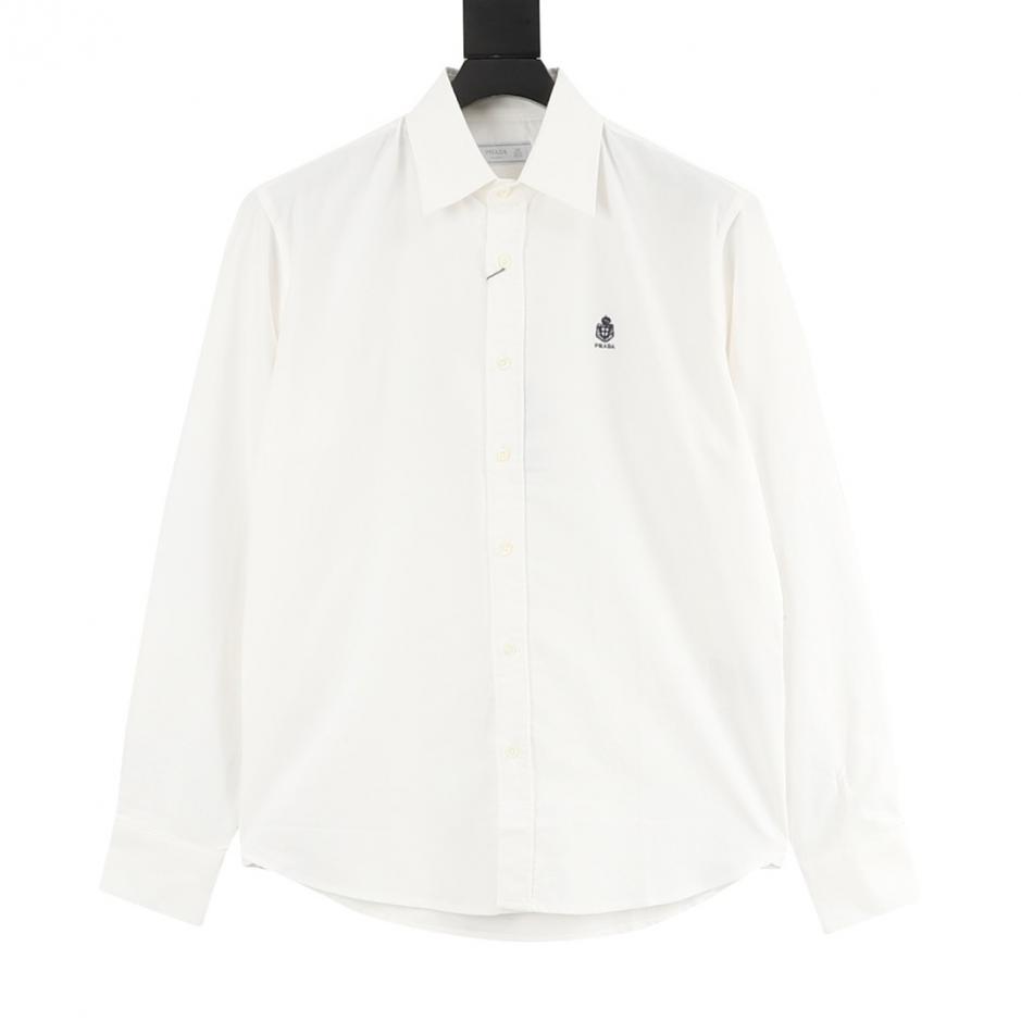 designer,replica,clothing,fake,1:1,lv,luxury,high quality Prada embroidered logo long-sleeved shirt (JV1Y4) designer,replica,clothing,fake,1:1,lv,luxury,high quality Prada embroidered logo long-sleeved shirt (JV1Y4)