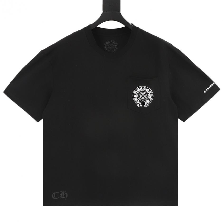 designer,replica,clothing,fake,1:1,lv,luxury,high quality Chrome Hearts Horseshoe Cross Short-Sleeve T-Shirt with Chest Pocket (M3B8I) designer,replica,clothing,fake,1:1,lv,luxury,high quality Chrome Hearts Horseshoe Cross Short-Sleeve T-Shirt with Chest Pocket (M3B8I)