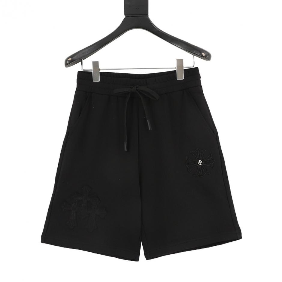 designer,replica,clothing,fake,1:1,lv,luxury,high quality Chrome Hearts Cross-Embroidered Hardware Shorts (JJ34E) designer,replica,clothing,fake,1:1,lv,luxury,high quality Chrome Hearts Cross-Embroidered Hardware Shorts (JJ34E)