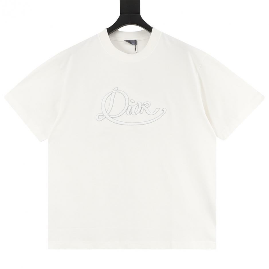 designer,replica,clothing,fake,1:1,lv,luxury,high quality Dior short-sleeved T-shirt with floral silver-line embroidered lettering (GJB3L) designer,replica,clothing,fake,1:1,lv,luxury,high quality Dior short-sleeved T-shirt with floral silver-line embroidered lettering (GJB3L)